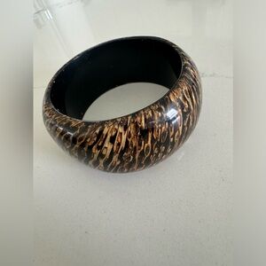 Elephant grass finish Bangle Bracelet One of a Kind Unique